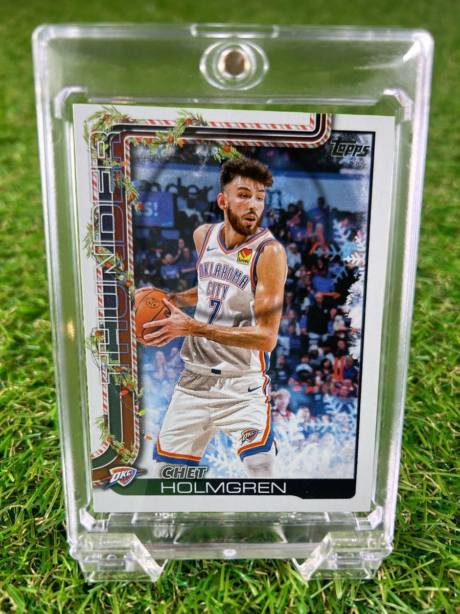 CHET HOLMGREN 2025 Topps Holiday