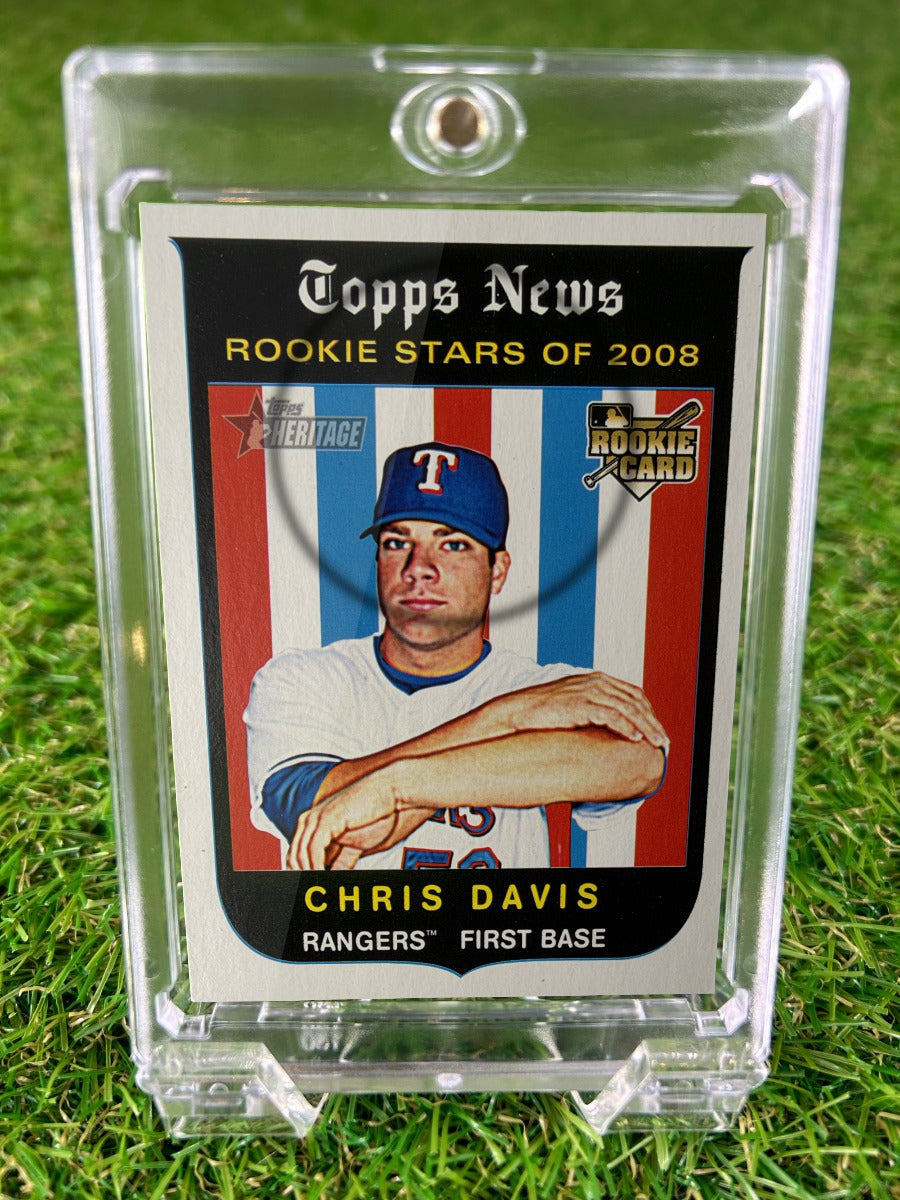 CHRIS DAVIS 2008 Topps Heritage