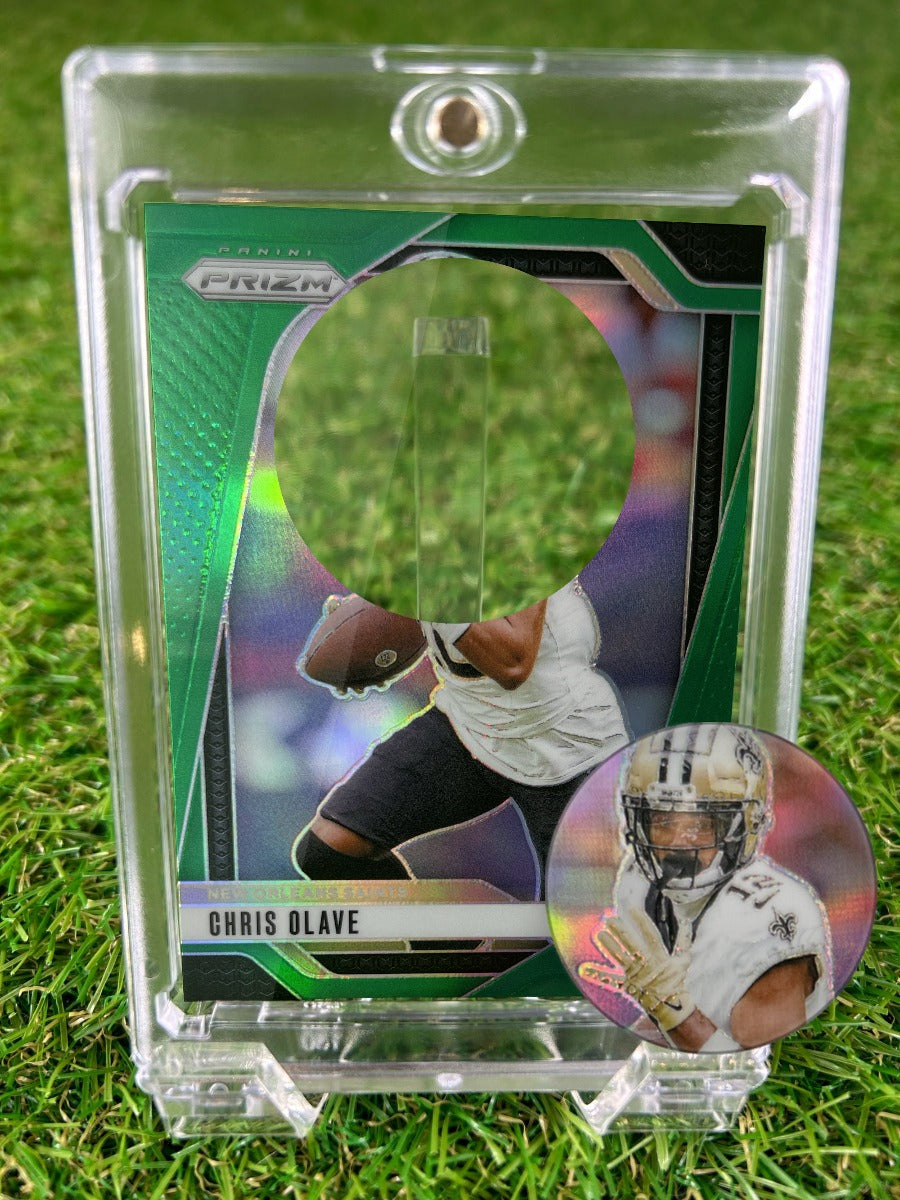 CHRIS OLAVE 2024 Panini Prizm Football Green