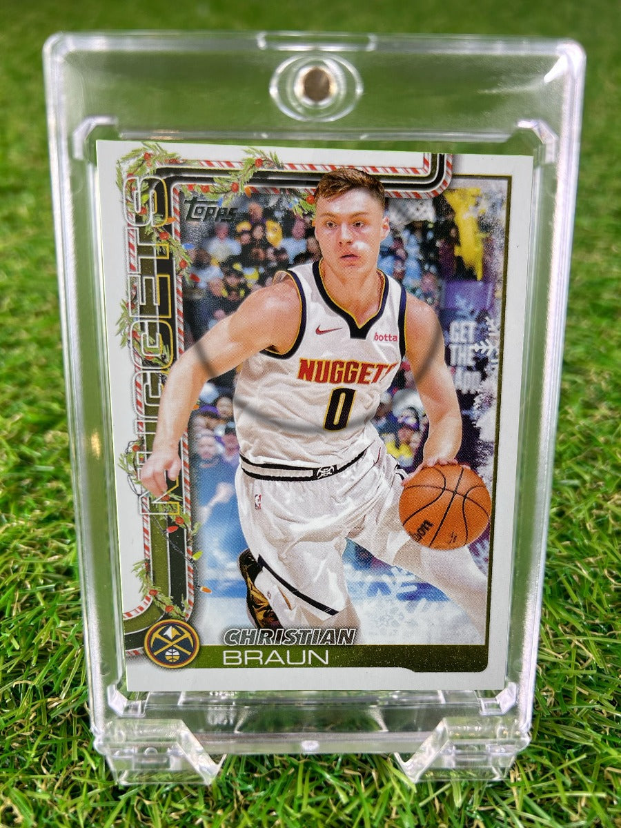 CHRISTIAN BRAUN 2025 Topps Holiday