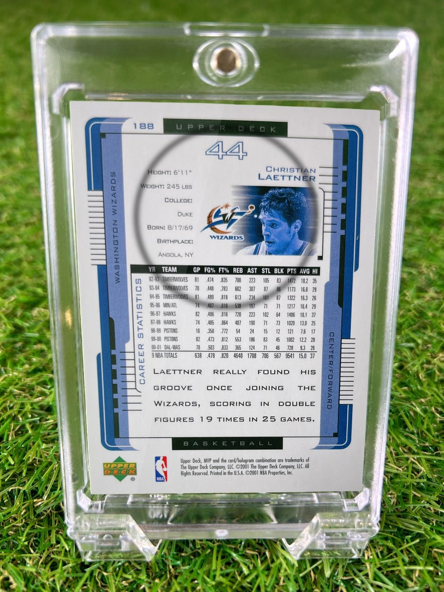 CHRISTIAN LAETTNER 2001 Upper Deck MVP
