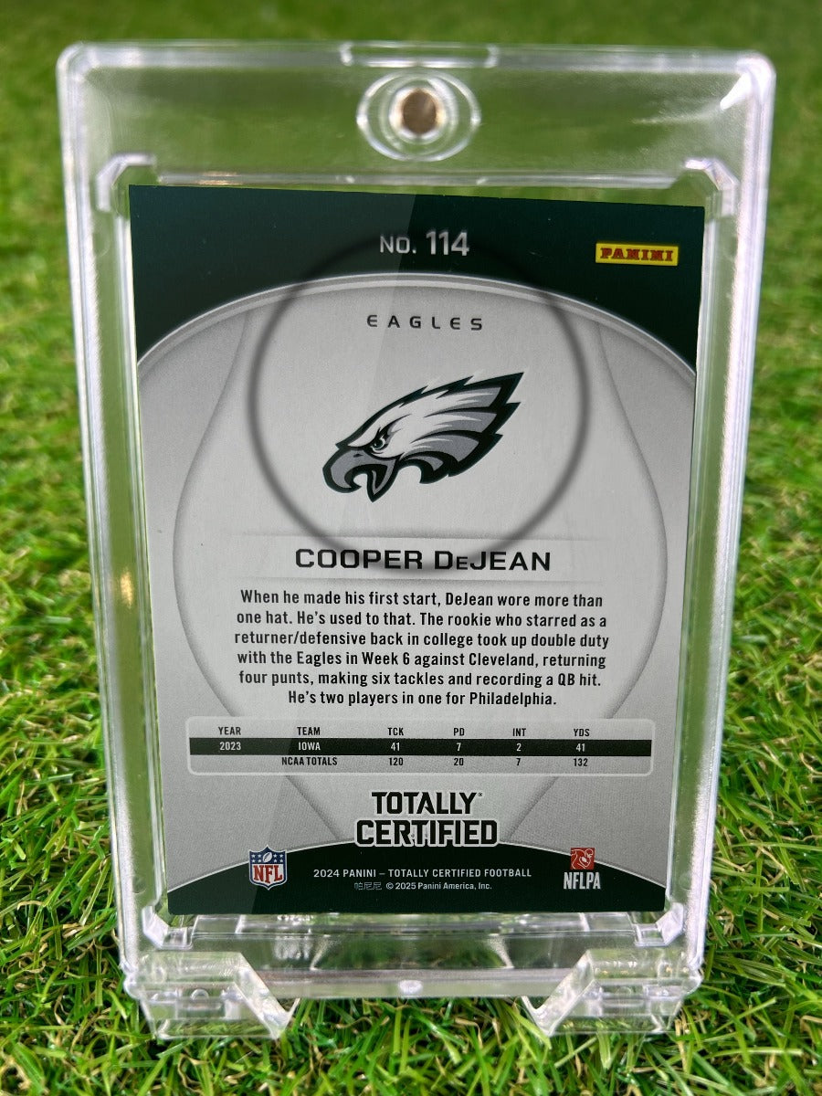 COOPER DEJEAN 2024 Panini Totally Certified