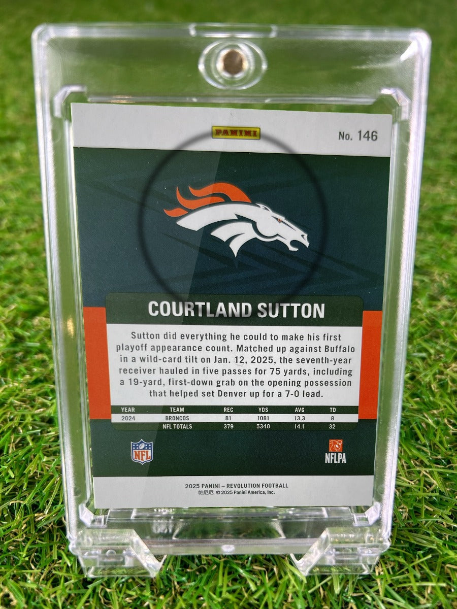 COURTLAND SUTTON 2025 Panini Revolution Football