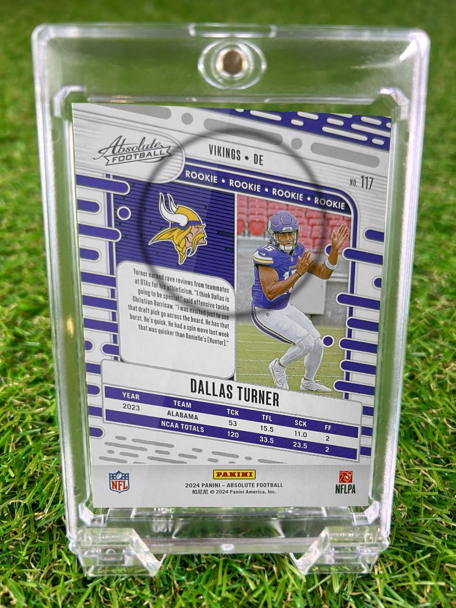 DALLAS TURNER 2024 Panini Absolute Football