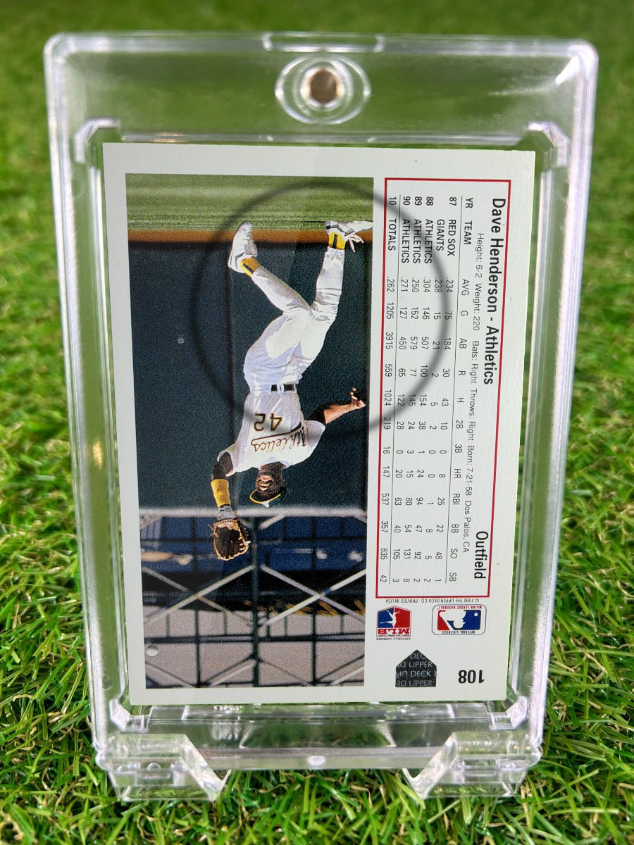 DAVE HENDERSON 1991 Upper Deck
