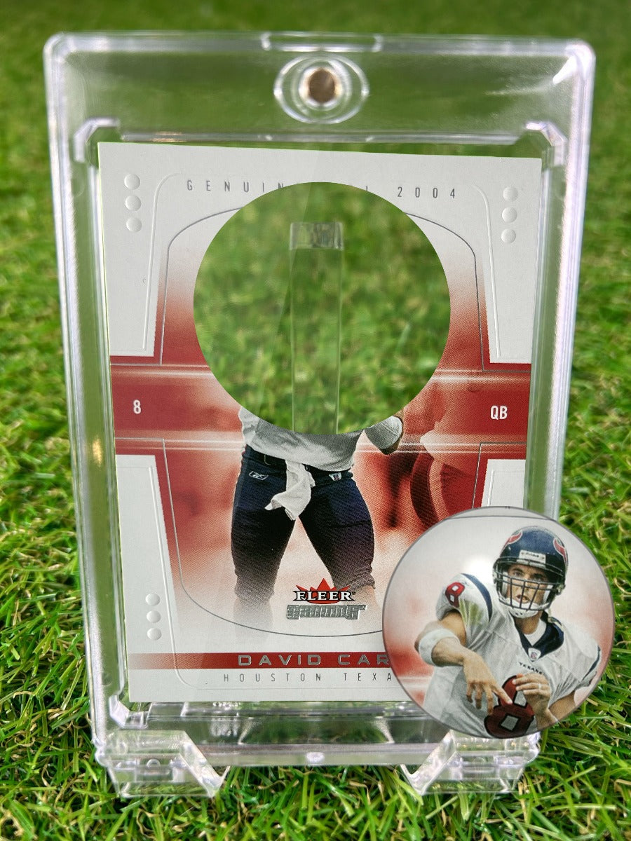 DAVID CARR 2004 Fleer Genuine