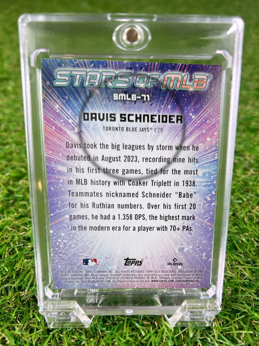 DAVIS SCHNEIDER 2024 Topps Stars of MLB