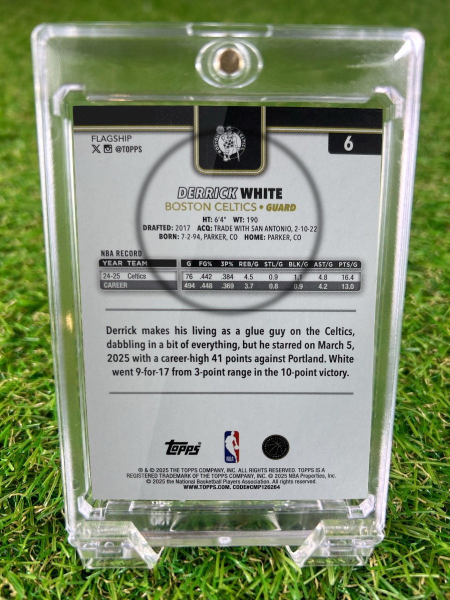 DERRICK WHITE 2025 Topps Flagship