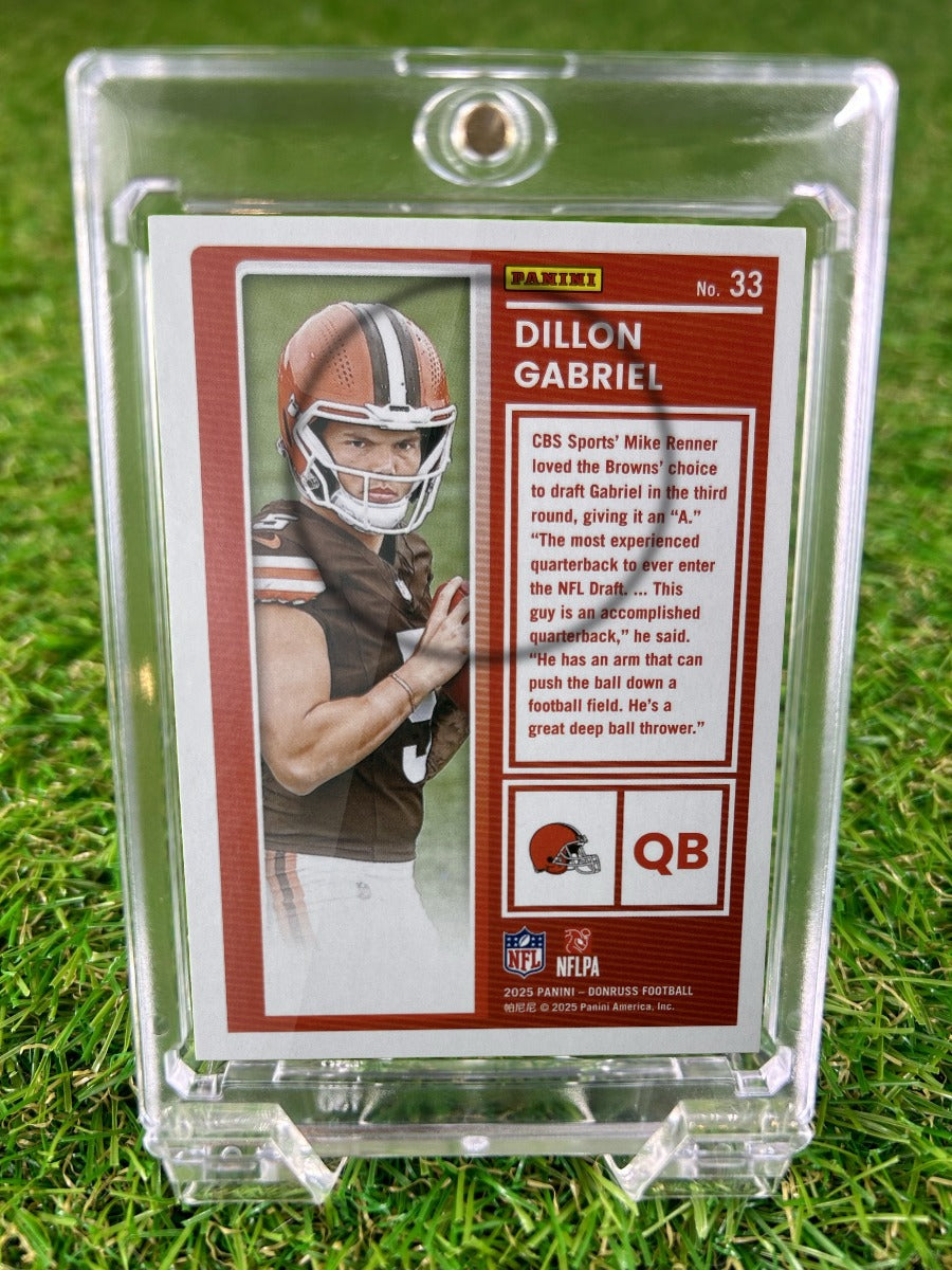 DILLON GABRIEL 2025 Donruss The Rookies