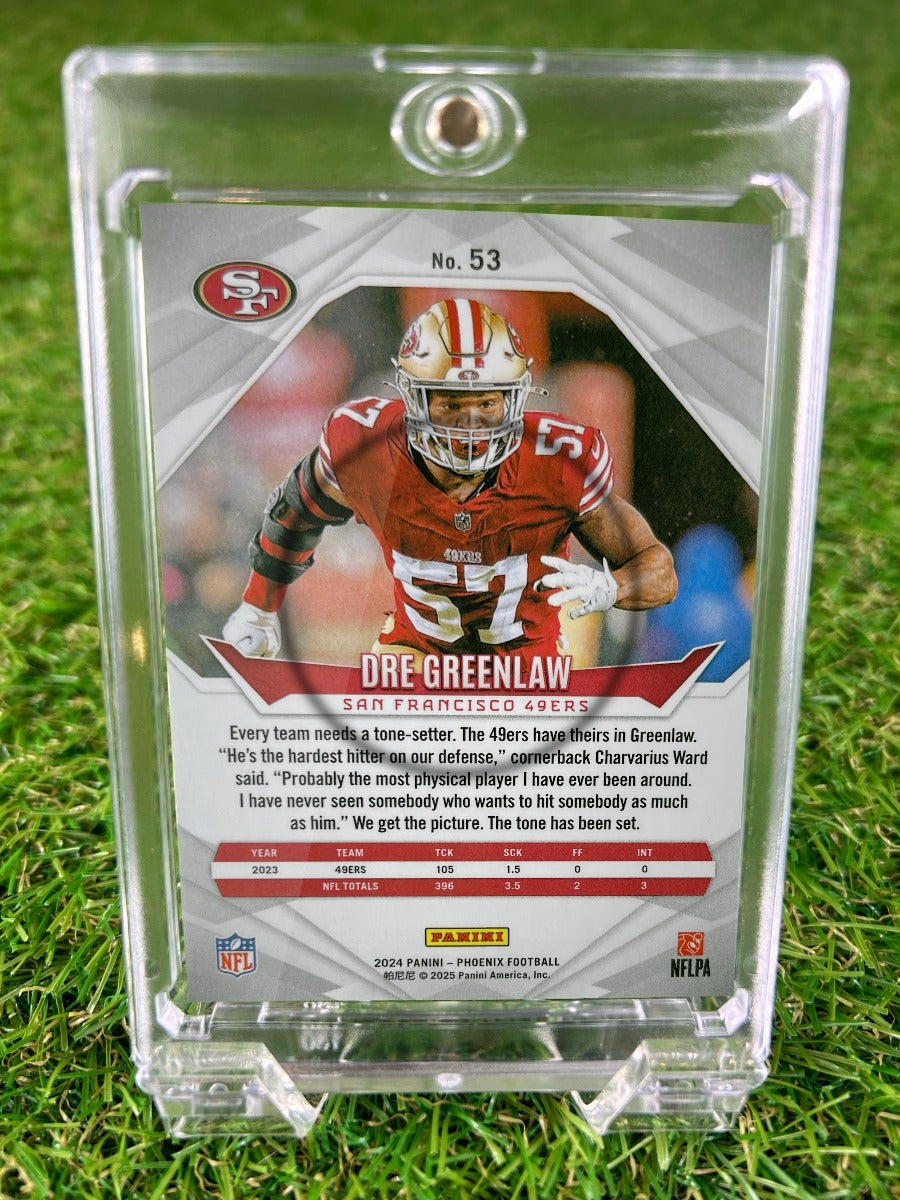DRE GREENLAW 2024 Panini Phoenix Football