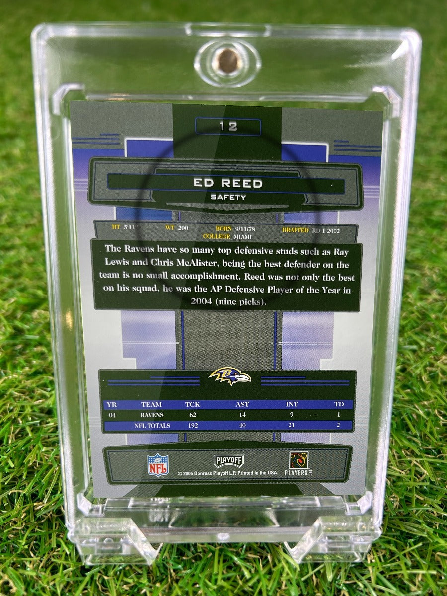 ED REED 2005 Playoff Absolute Memorabilia