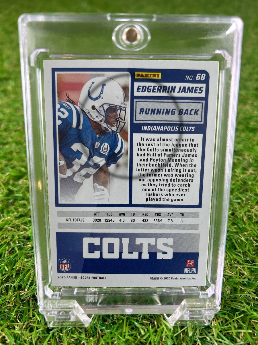 EDGERRIN JAMES 2025 Panini Score Football