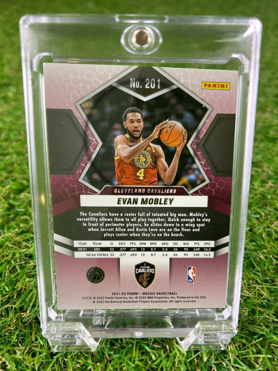 EVAN MOBLEY 2021 Panini Mosaic Basketball