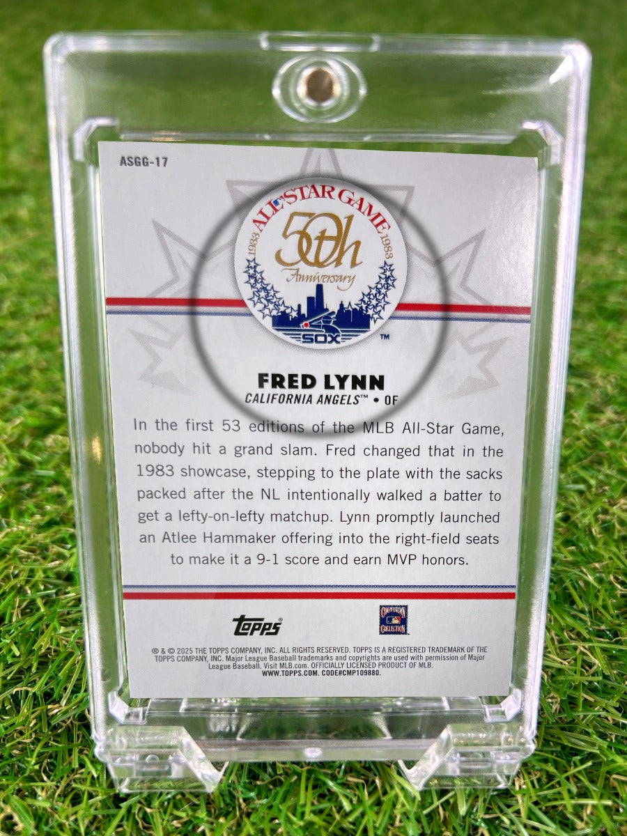 FRED LYNN 2025 Topps MLB All-Star Game Greats