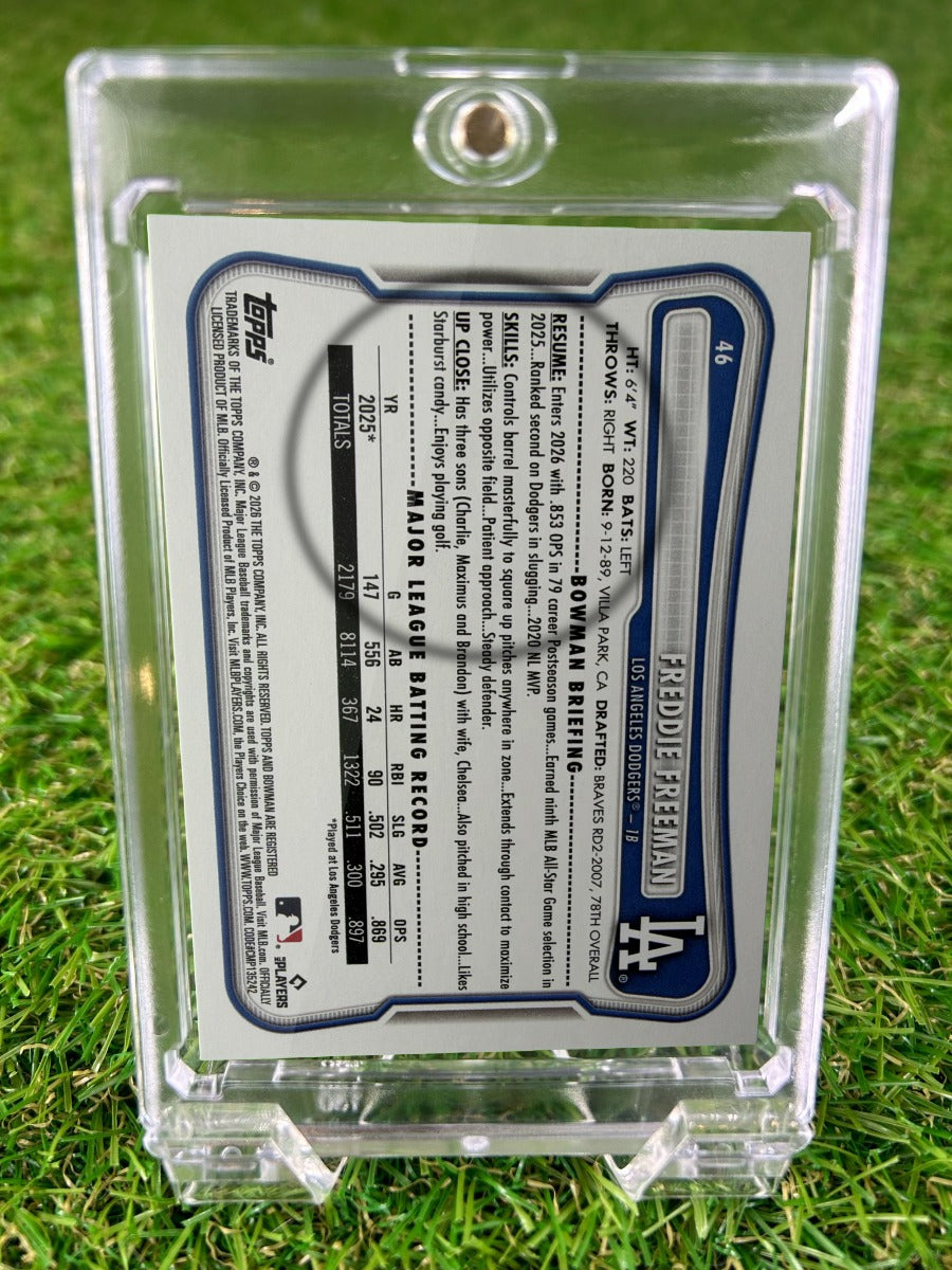 FREDDIE FREEMAN 2025 Bowman