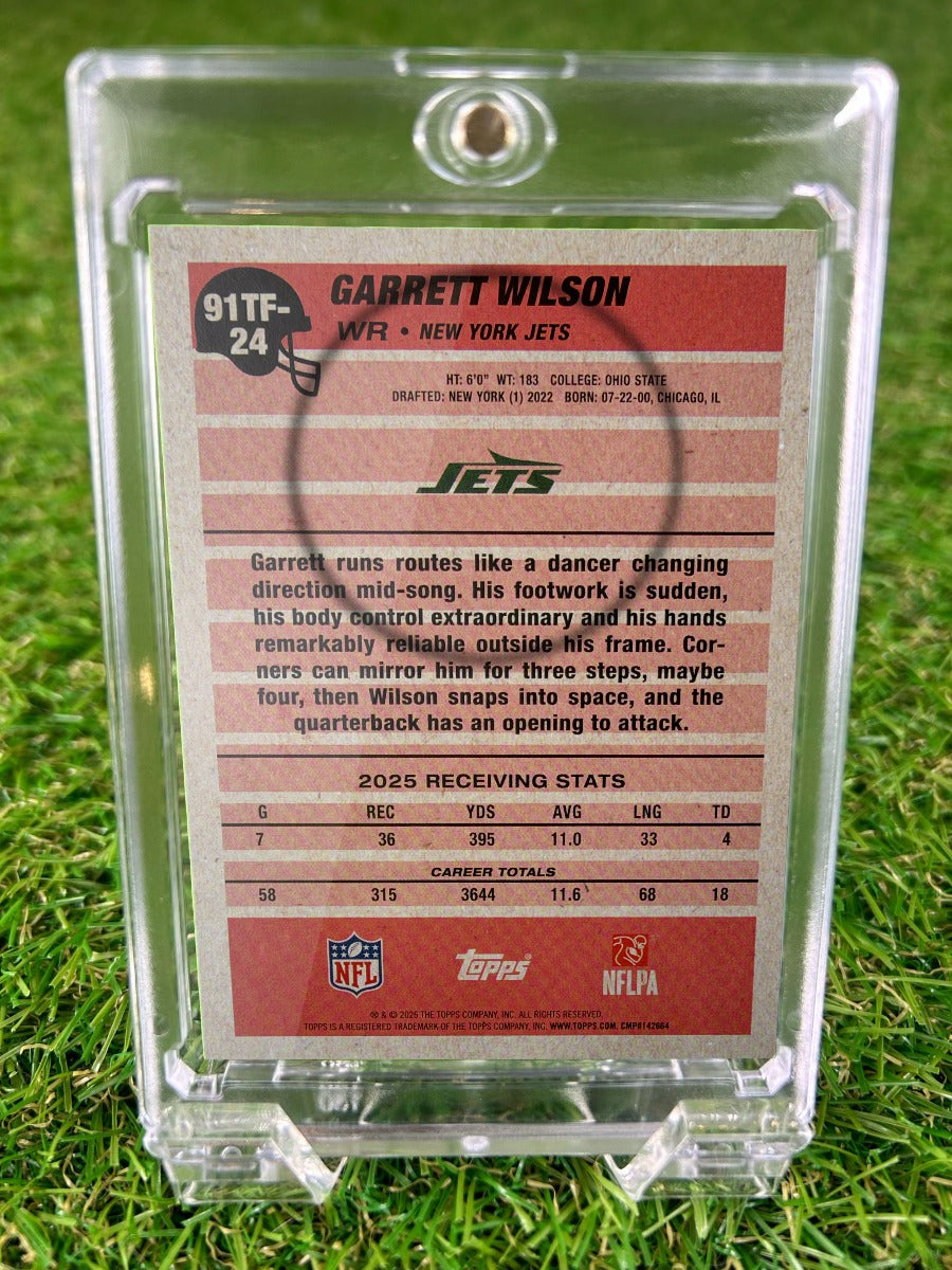 GARRETT WILSON 2025 Topps 91TF 35th Anniversary