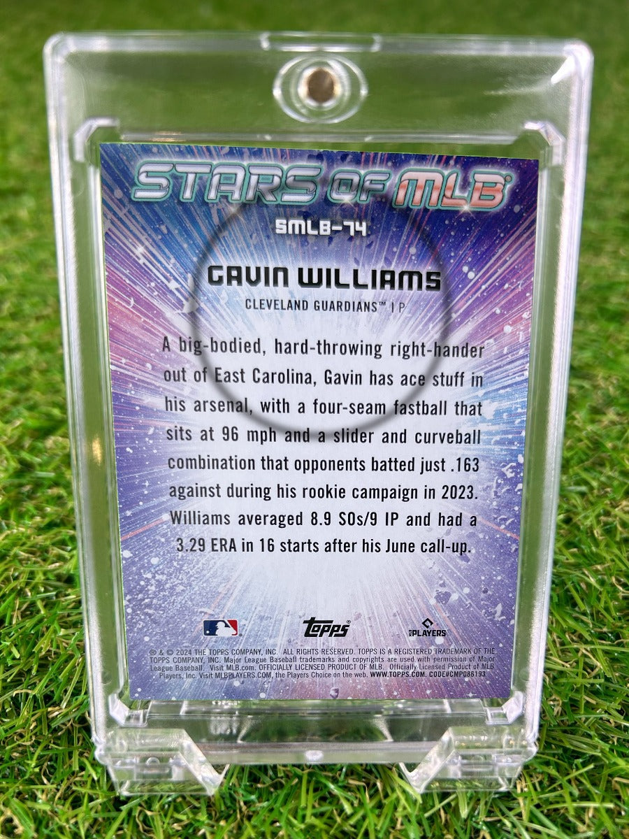 GAVIN WILLIAMS 2024 Topps Stars of MLB