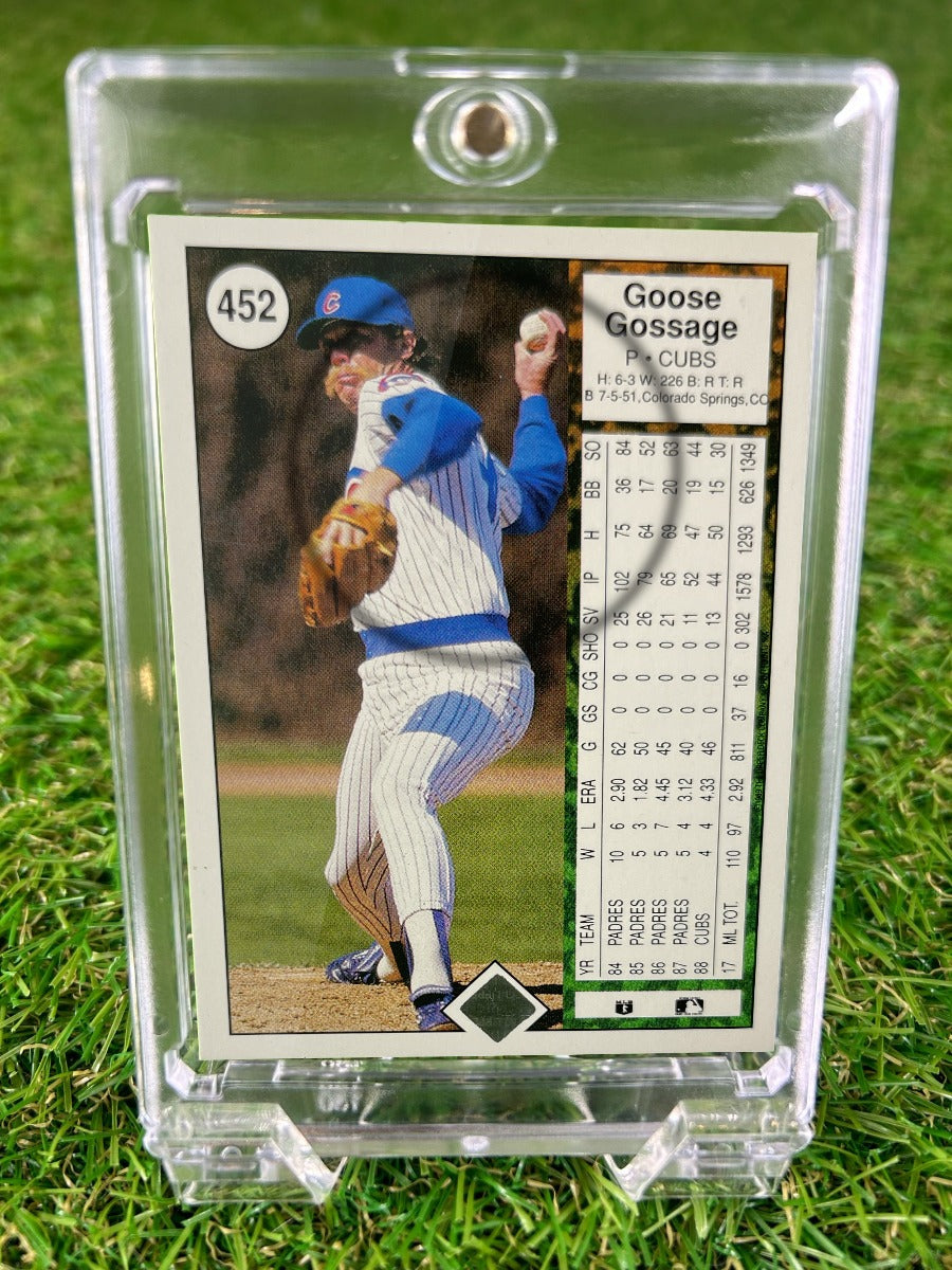 GOOSE GOSSAGE 1989 Upper Deck