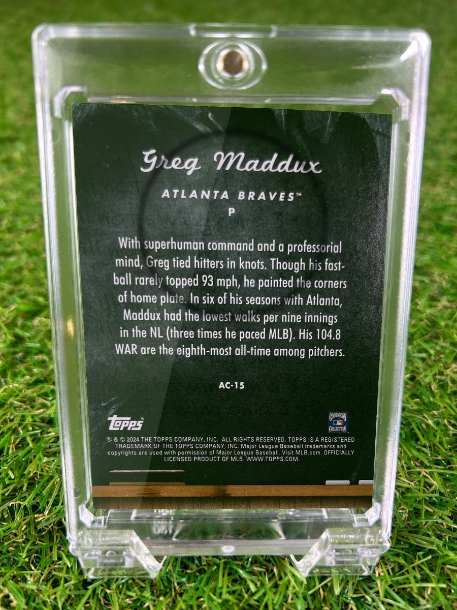 GREG MADDUX 2024 Topps Graduation Collection