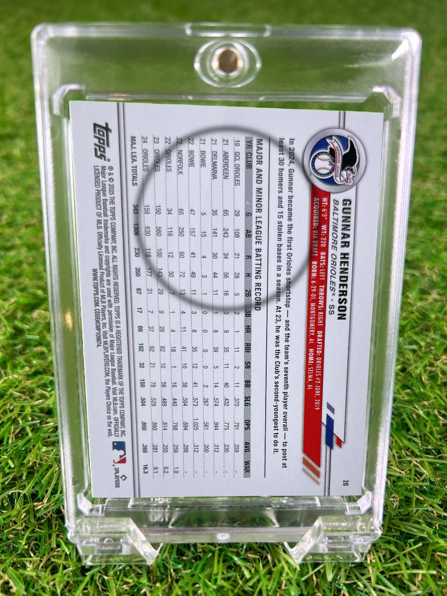 GUNNAR HENDERSON 2025 Topps All Star Game