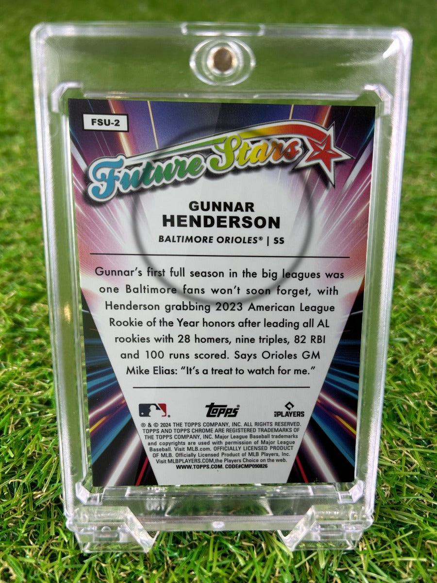 GUNNAR HENDERSON 2024 Topps Chrome Future Stars
