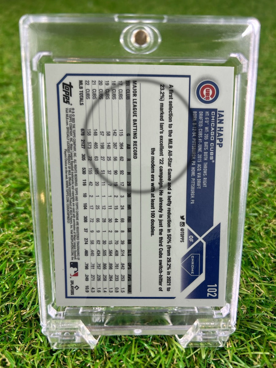 IAN HAPP 2023 Topps Chrome