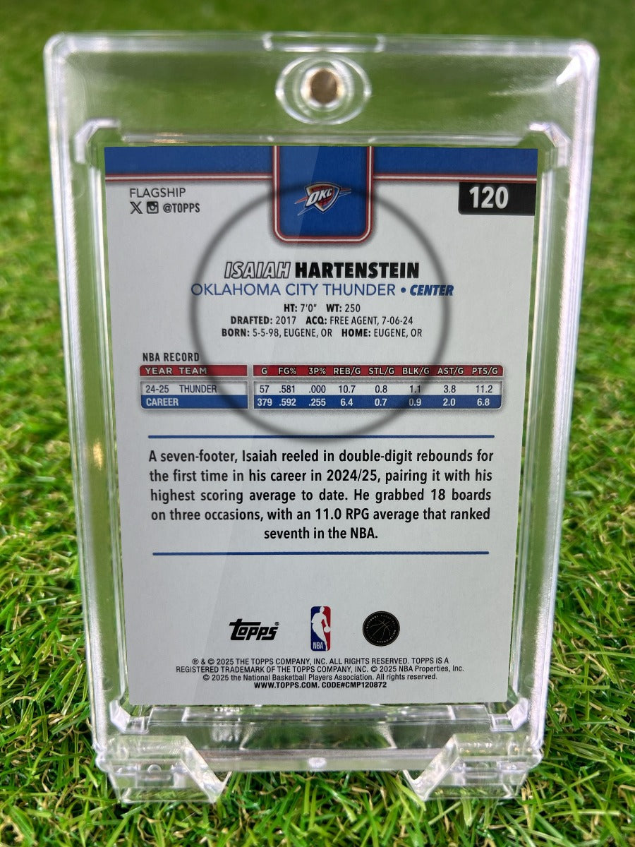 ISAIAH HARTENSTEIN 2025 Topps Flagship