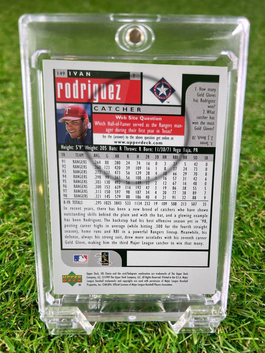 IVAN RODRIGUEZ 1999 UD Choice