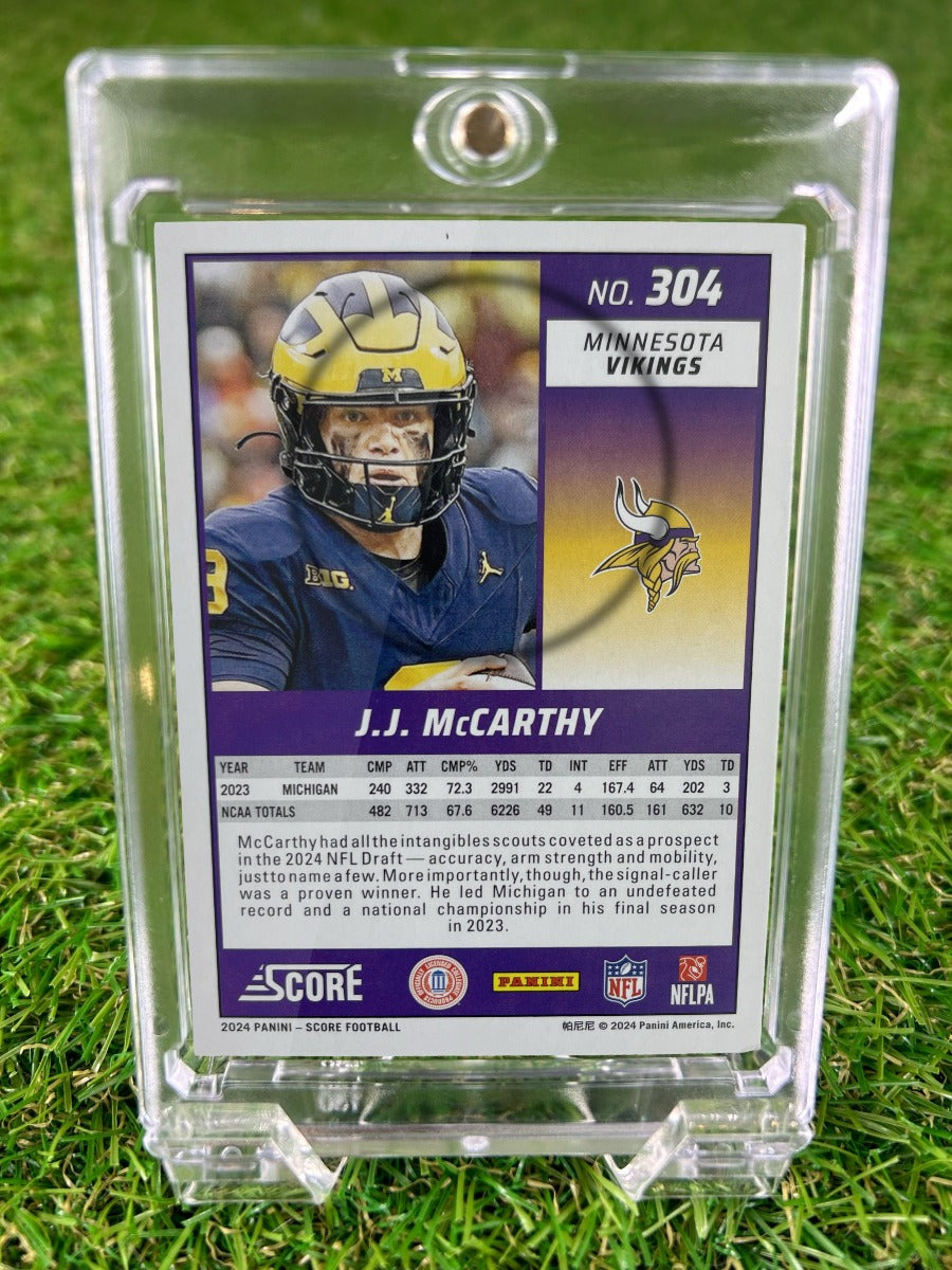 J.J. MCCARTHY 2024 Score