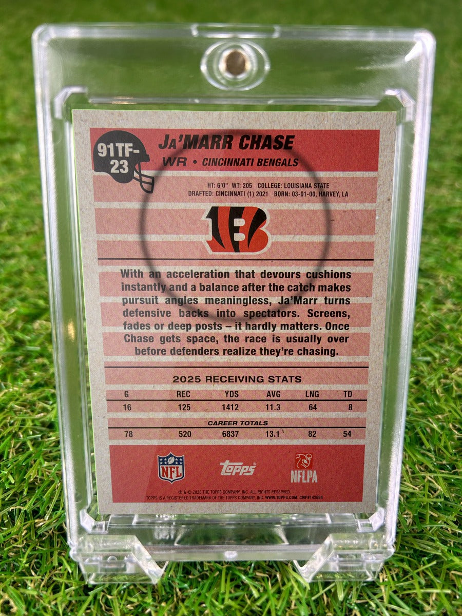 JA'MARR CHASE 2025 Topps 35th Anniversary