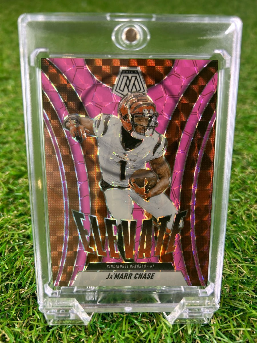 JA'MARR CHASE 2025 Panini Mosaic Football Elevate