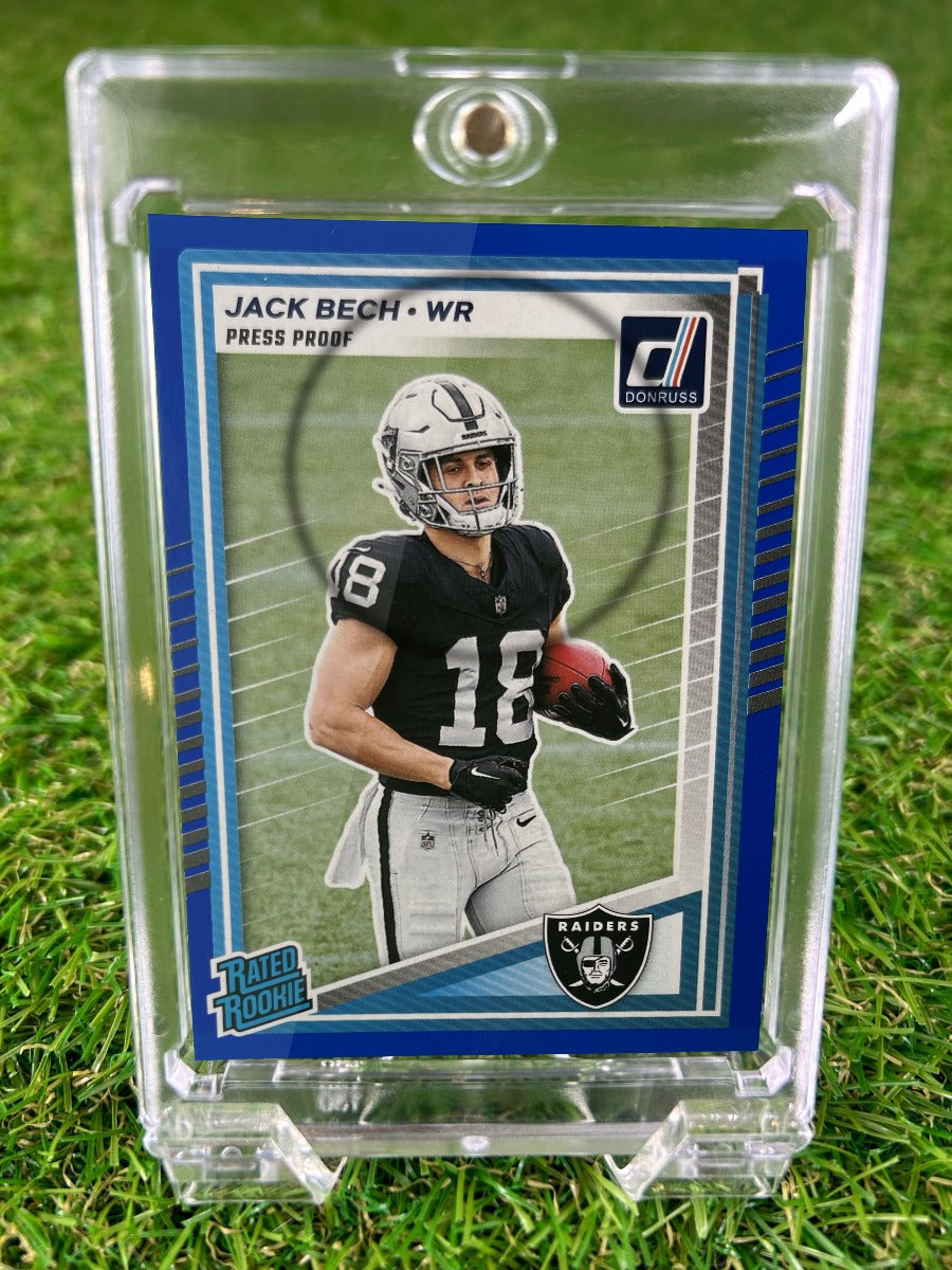 JACK BECH 2024 Donruss Rated Rookie Press Proof