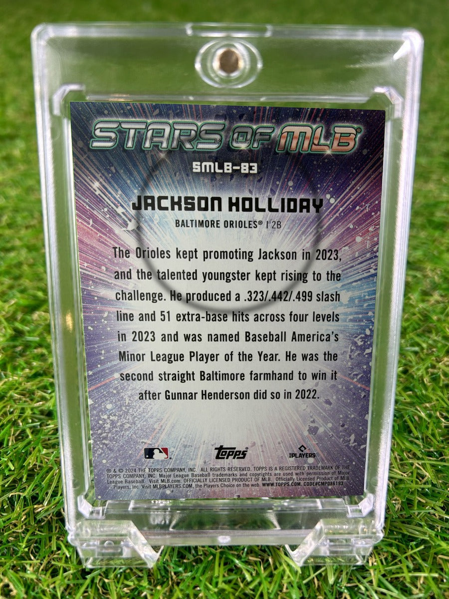 JACKSON HOLLIDAY 2024 Topps Stars of MLB