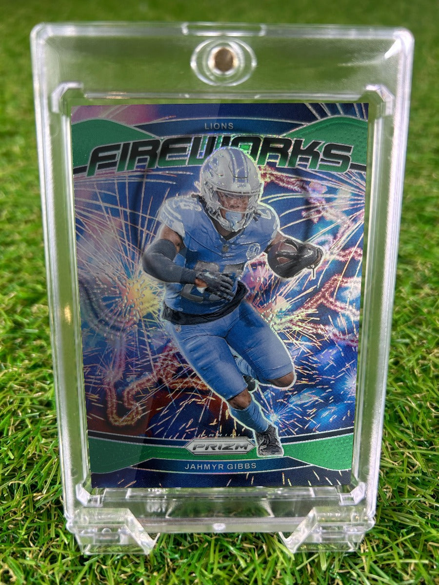 JAHMYR GIBBS 2024 Panini Prizm Fireworks