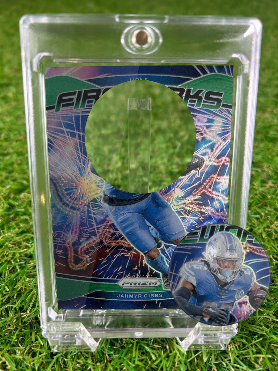 JAHMYR GIBBS 2024 Panini Prizm Fireworks