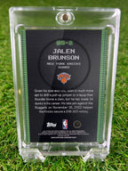 JALEN BRUNSON 2025 Topps Scan & Slam