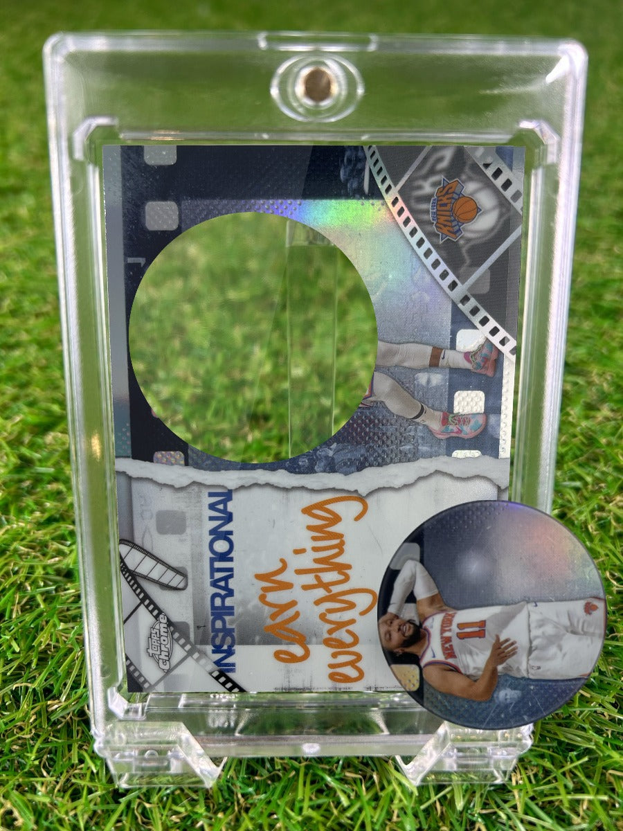 JALEN BRUNSON 2025 Topps Chrome Inspirational