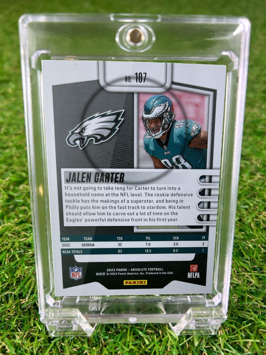 JALEN CARTER 2023 Panini Absolute Football