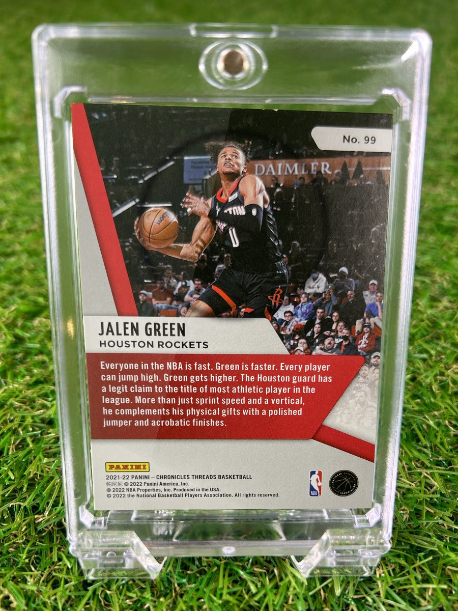 JALEN GREEN 2021 Panini Chronicles Threads Basketball