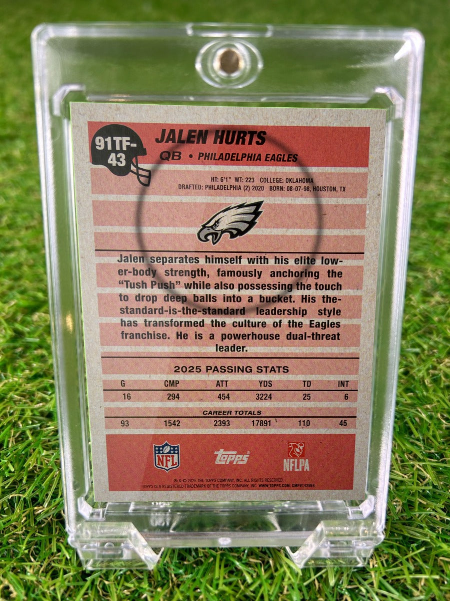 JALEN HURTS 2025 Topps 35th Anniversary