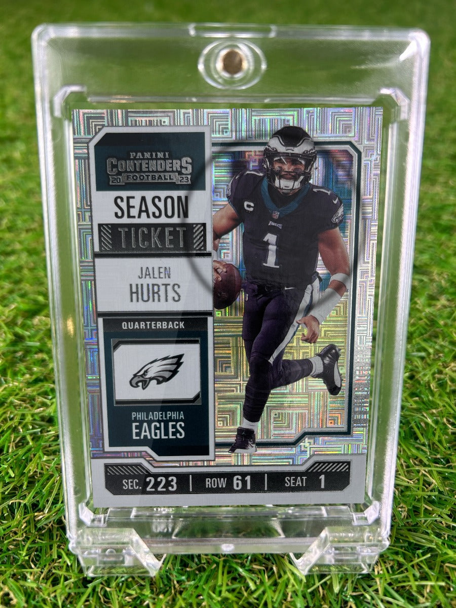 JALEN HURTS 2023 Panini Contenders Season Ticket