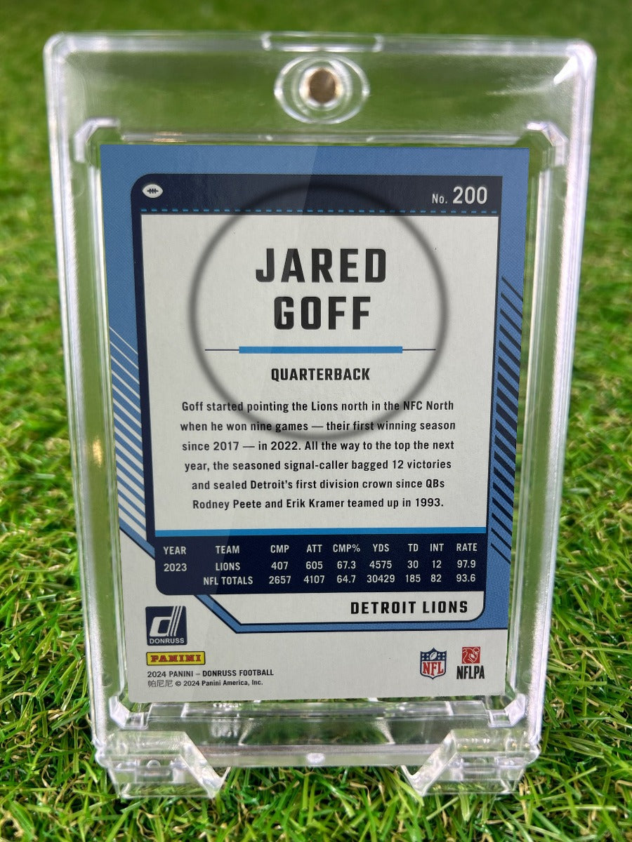 JARED GOFF 2023 Donruss