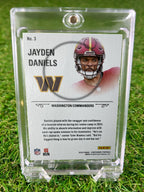 JAYDEN DANIELS 2024 Panini Contenders Rookie Stallions