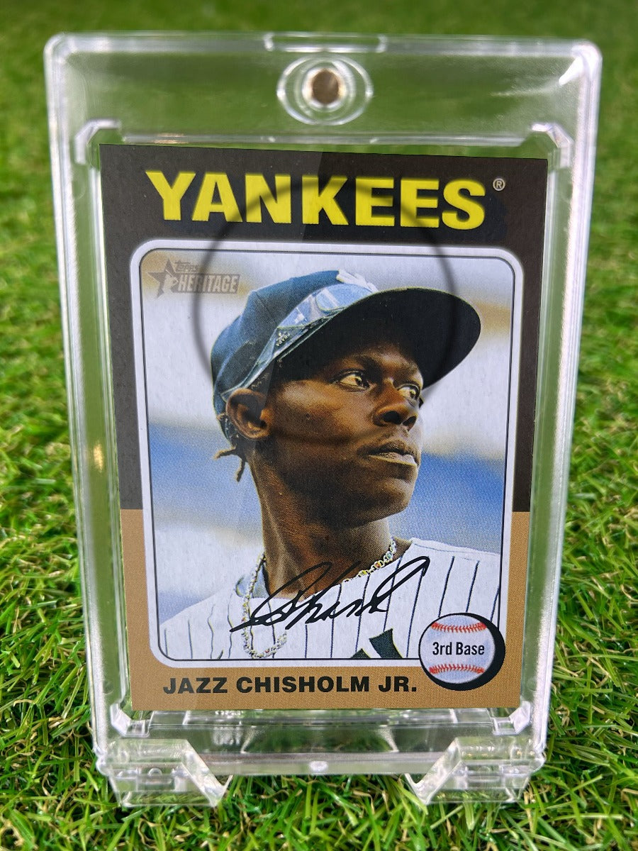 JAZZ CHISHOLM JR. 2024 Topps Heritage