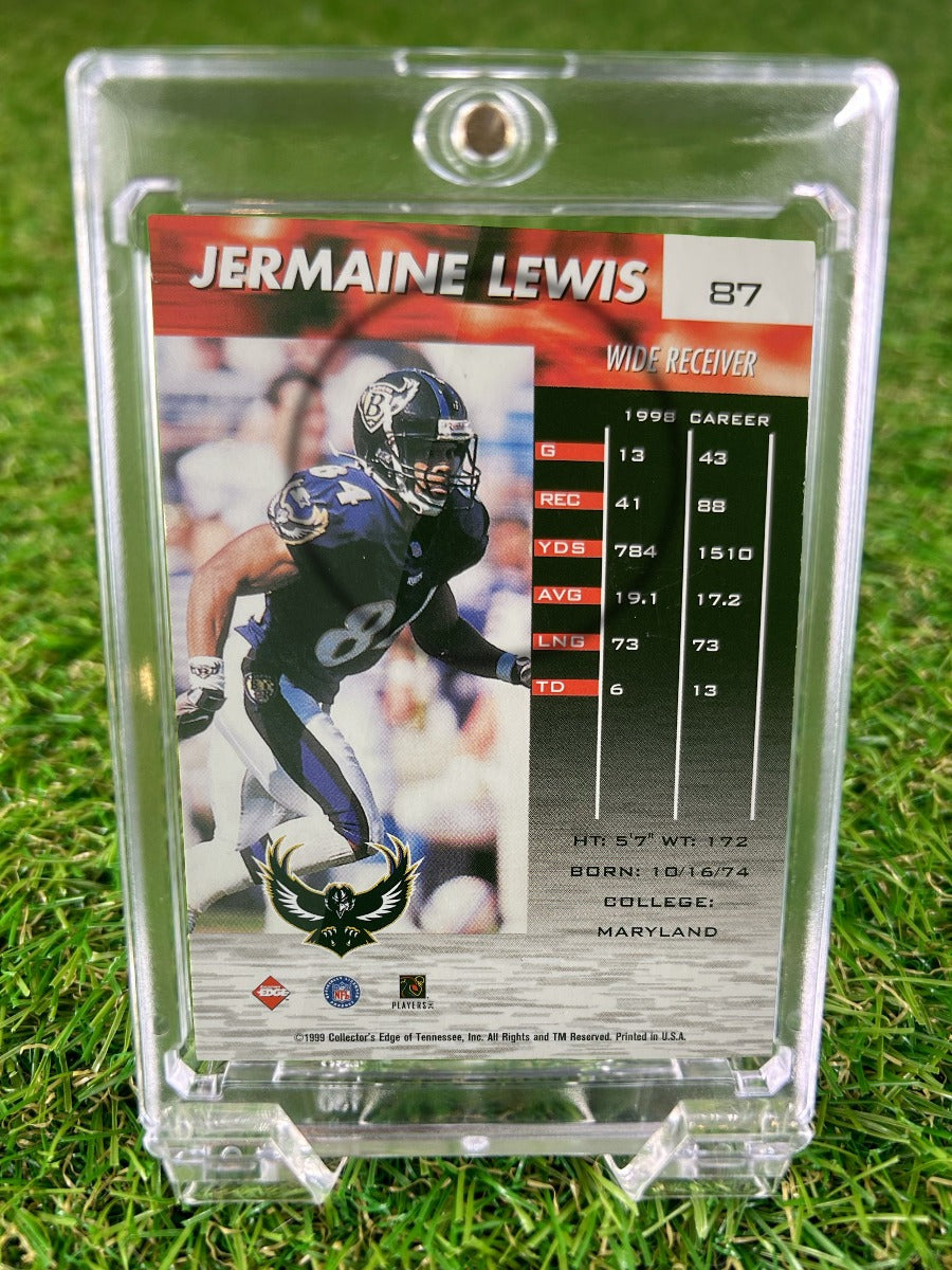 JERMAINE LEWIS 1999 Collector's Edge Fury Millennium Collection
