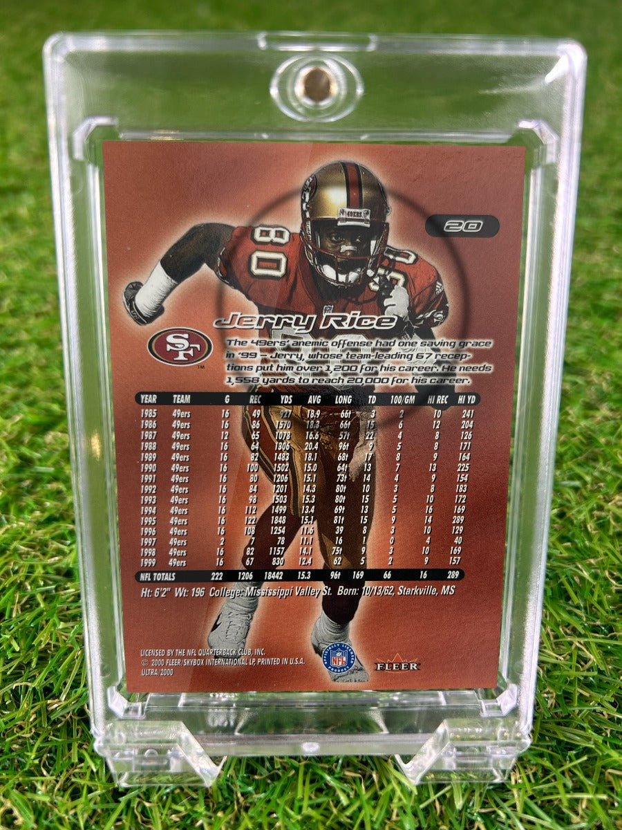 JERRY RICE 2000 Fleer Ultra