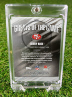 JERRY RICE 2026 Topps Greats of the Game