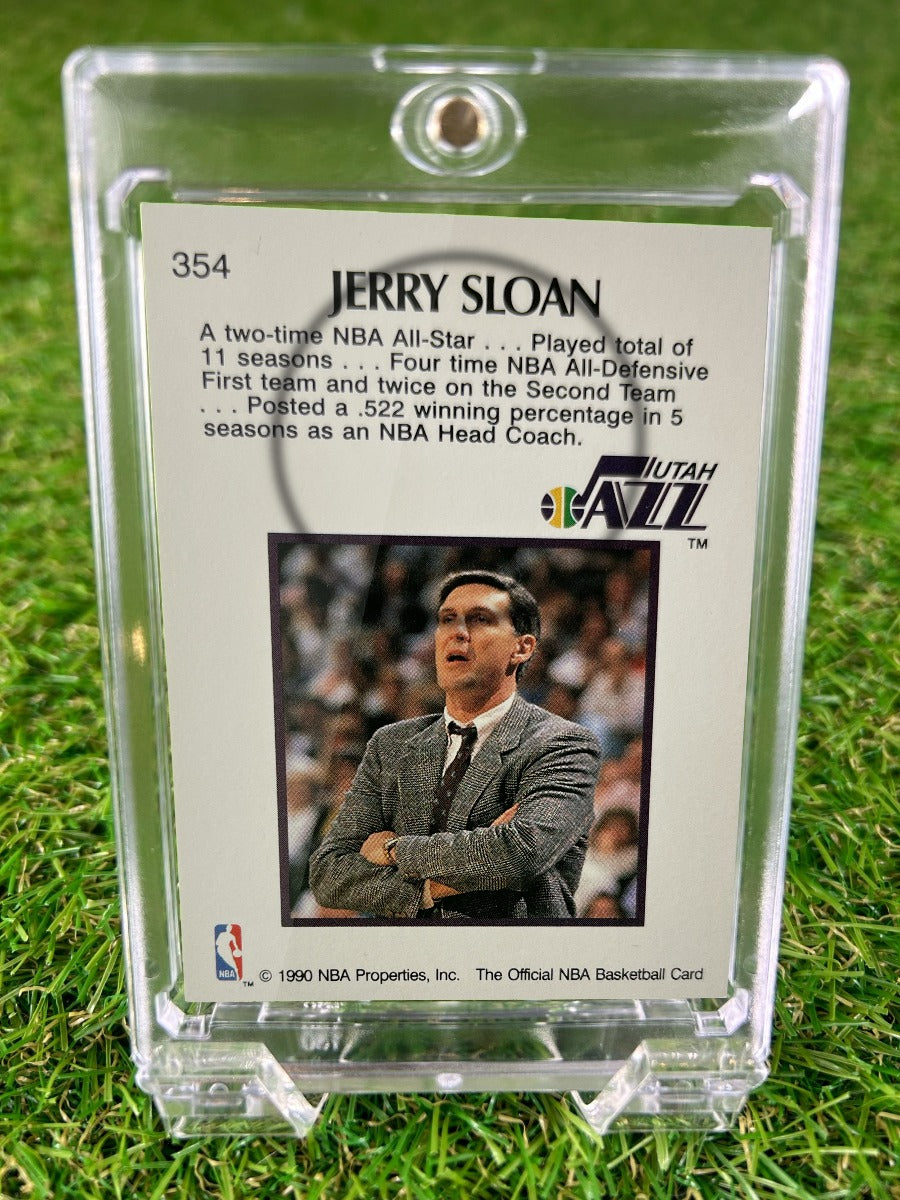 JERRY SLOAN 1990 NBA Hoops