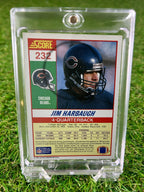 JIM HARBAUGH 1990 Score