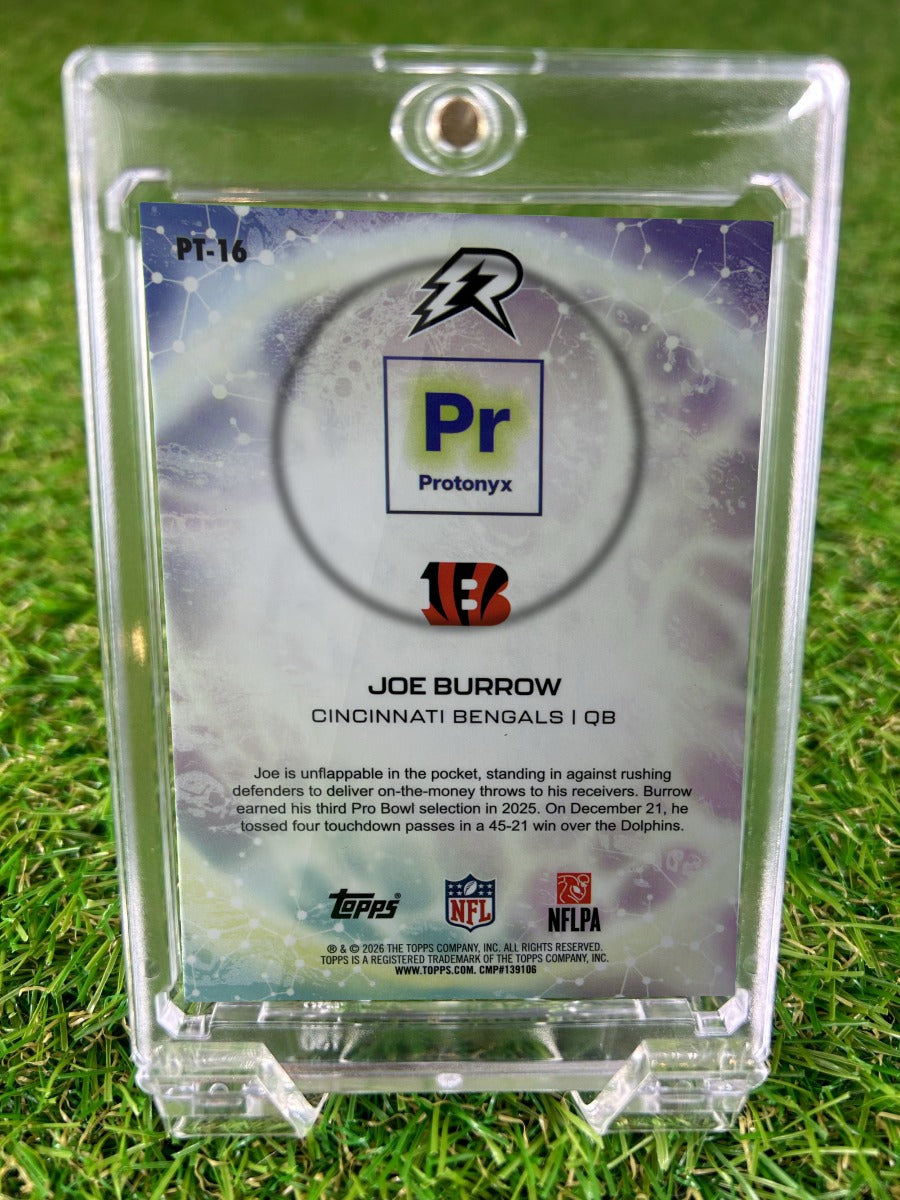 JOE BURROW 2026 Topps Protonyx